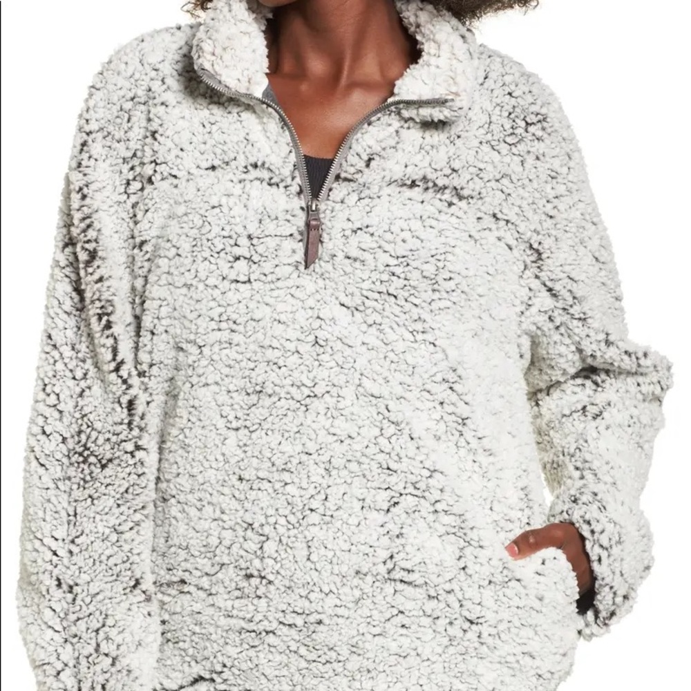 Thread and Supply Fleece Pullover Quarter Zipped